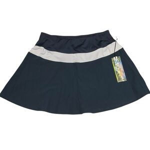 Kyodan Blue and White Golf Skirt Skort Size Large